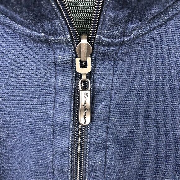 Tommy Bahama Blue Gray Reversible Sweater Men's Sz XL - Picture 4 of 12